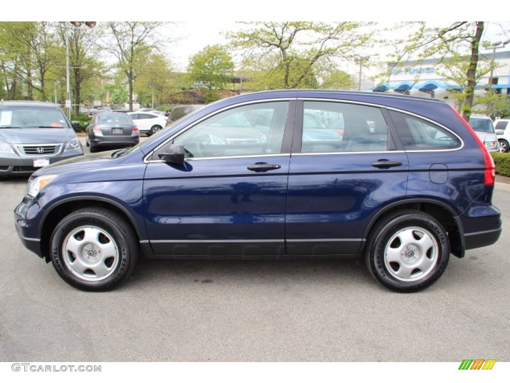 2011 CR-V LX 4WD - Royal Blue Pearl / Gray photo #8