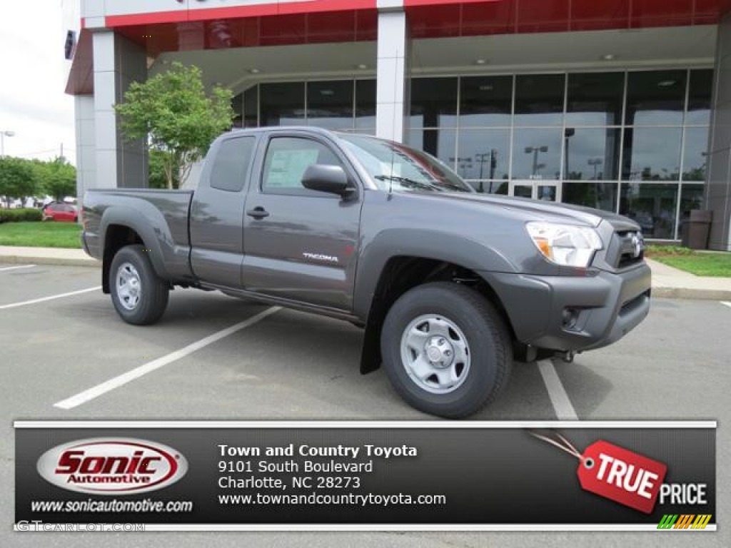 2013 Tacoma Access Cab 4x4 - Magnetic Gray Metallic / Graphite photo #1