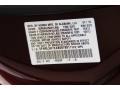R529P: Dark Cherry Pearl 2010 Honda Odyssey EX-L Color Code