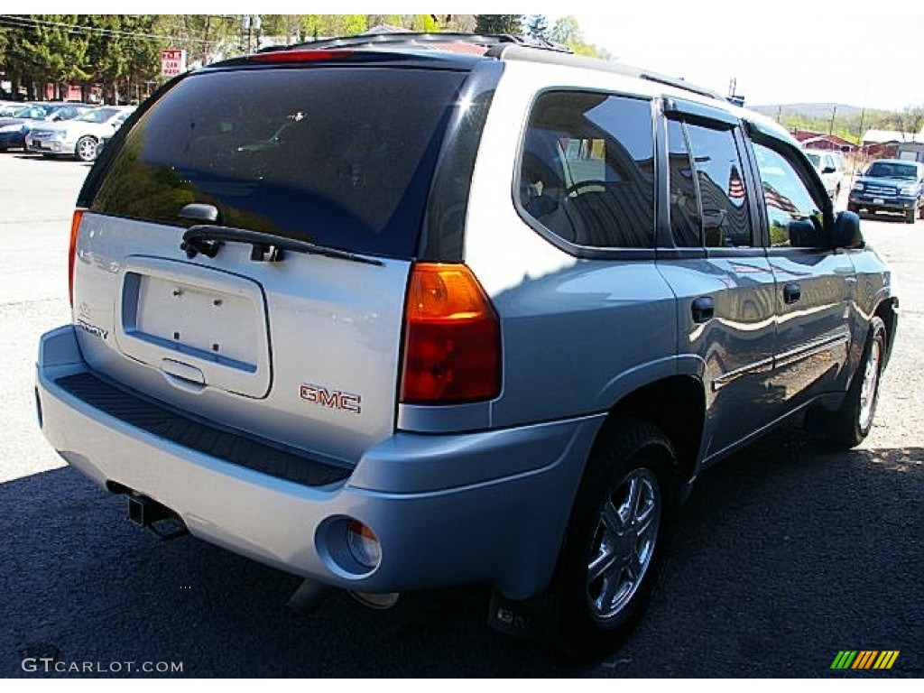 2008 Envoy SLE 4x4 - Silver Mist Metallic / Ebony photo #9