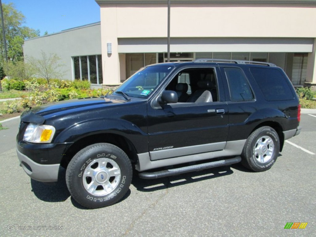 Black Ford Explorer