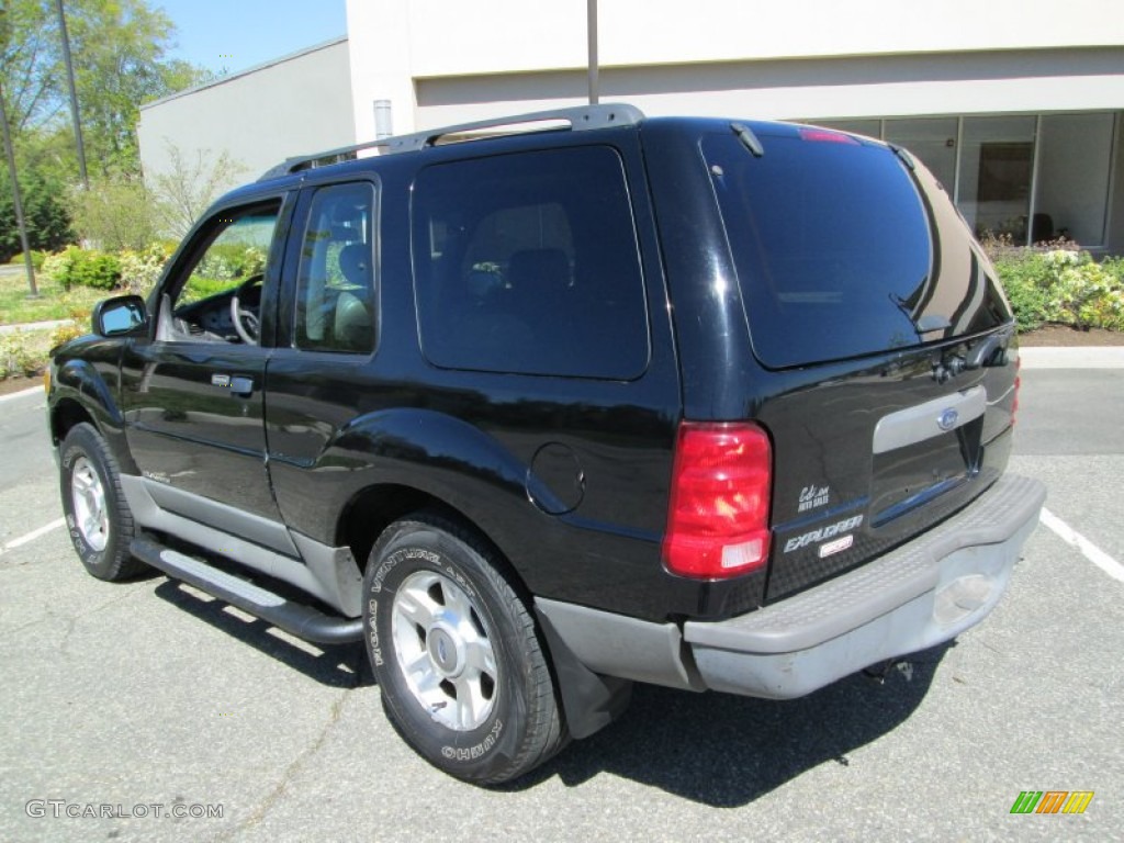 2001 Explorer Sport 4x4 - Black / Dark Graphite photo #5
