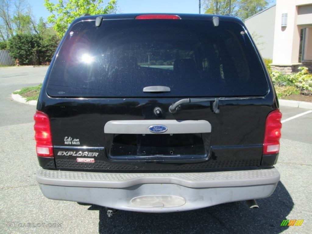 2001 Explorer Sport 4x4 - Black / Dark Graphite photo #6