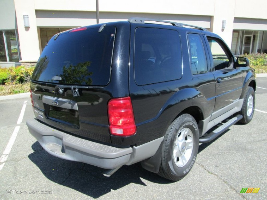 2001 Explorer Sport 4x4 - Black / Dark Graphite photo #7