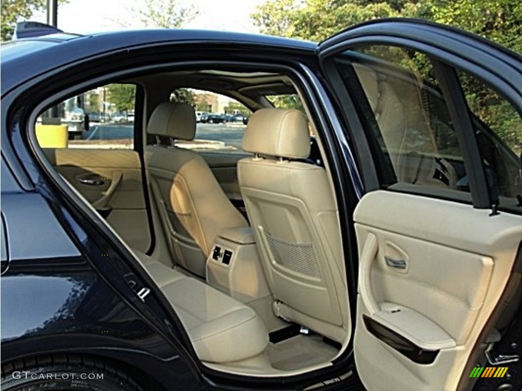 2009 3 Series 335i Sedan - Monaco Blue Metallic / Beige photo #12