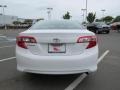 2013 Super White Toyota Camry LE  photo #18
