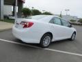2013 Super White Toyota Camry LE  photo #17