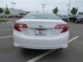 2013 Super White Toyota Camry LE  photo #18