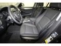 Black 2014 BMW X1 sDrive28i Interior Color