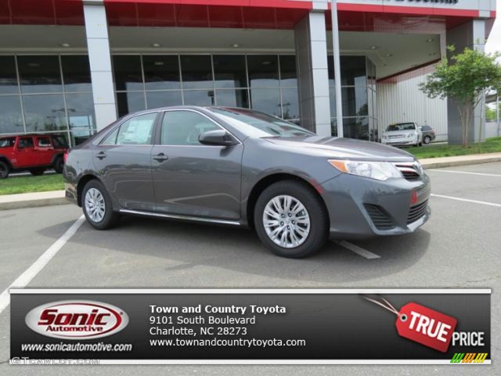 2013 Camry LE - Magnetic Gray Metallic / Ash photo #1