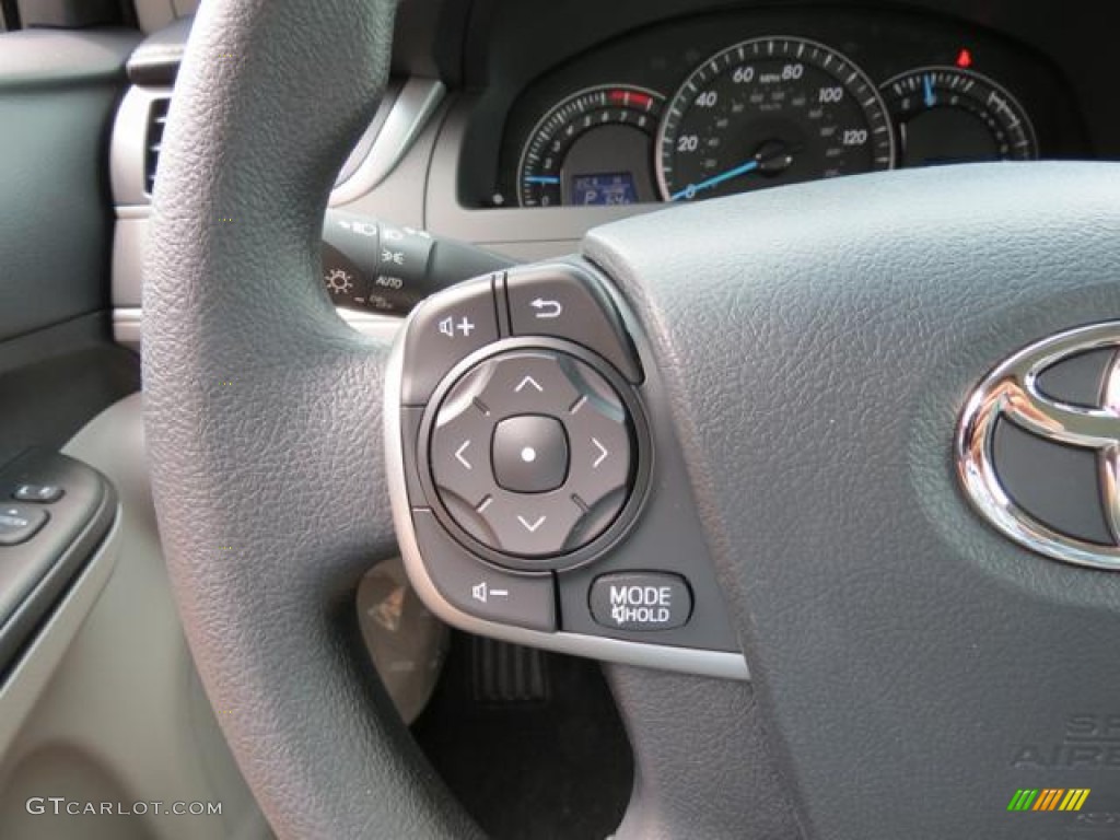 2013 Camry LE - Magnetic Gray Metallic / Ash photo #14