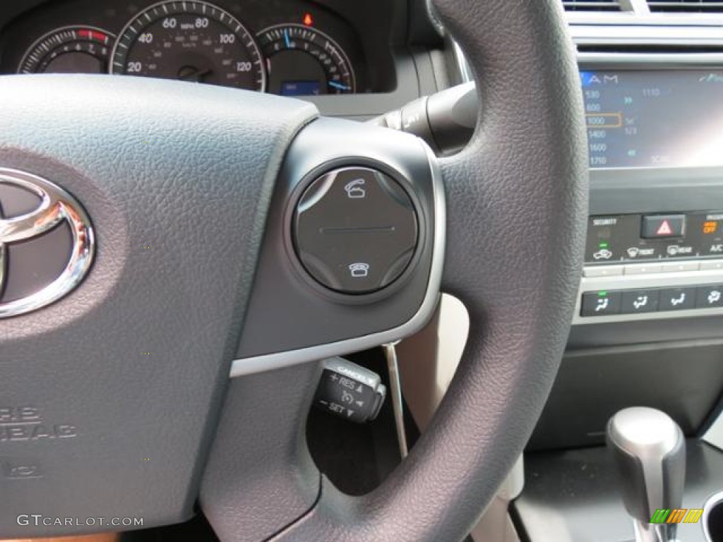 2013 Camry LE - Magnetic Gray Metallic / Ash photo #15