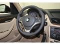 Beige Steering Wheel Photo for 2014 BMW X1 #80715920