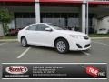 2013 Super White Toyota Camry LE  photo #1