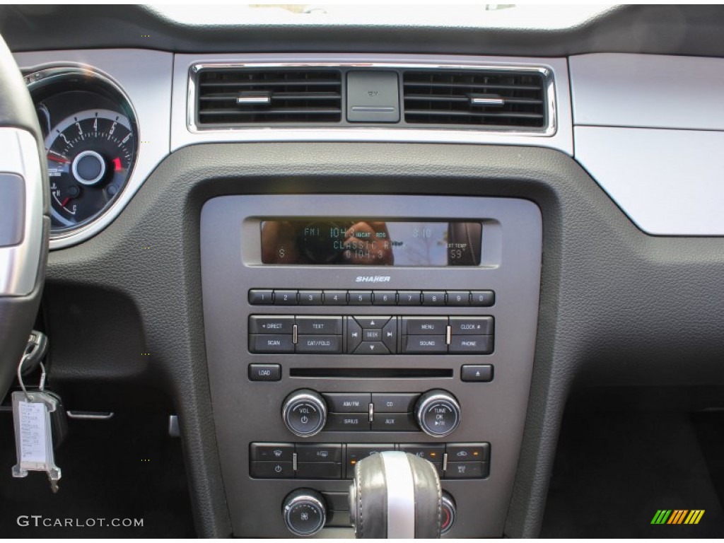 2013 Ford Mustang V6 Premium Convertible Controls Photo #80716125