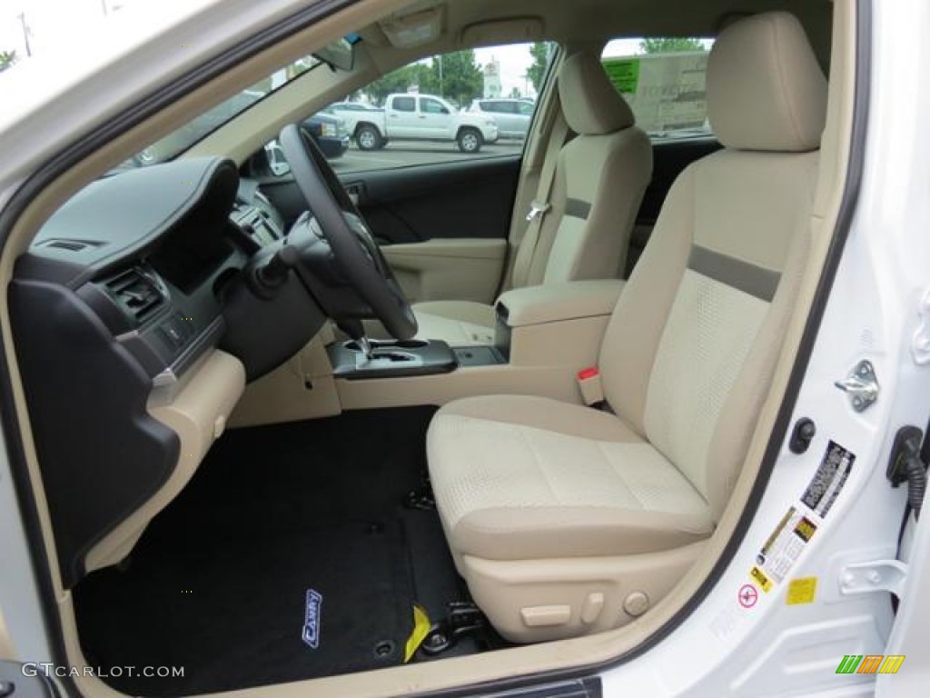 Ivory Interior 2013 Toyota Camry LE Photo #80716148