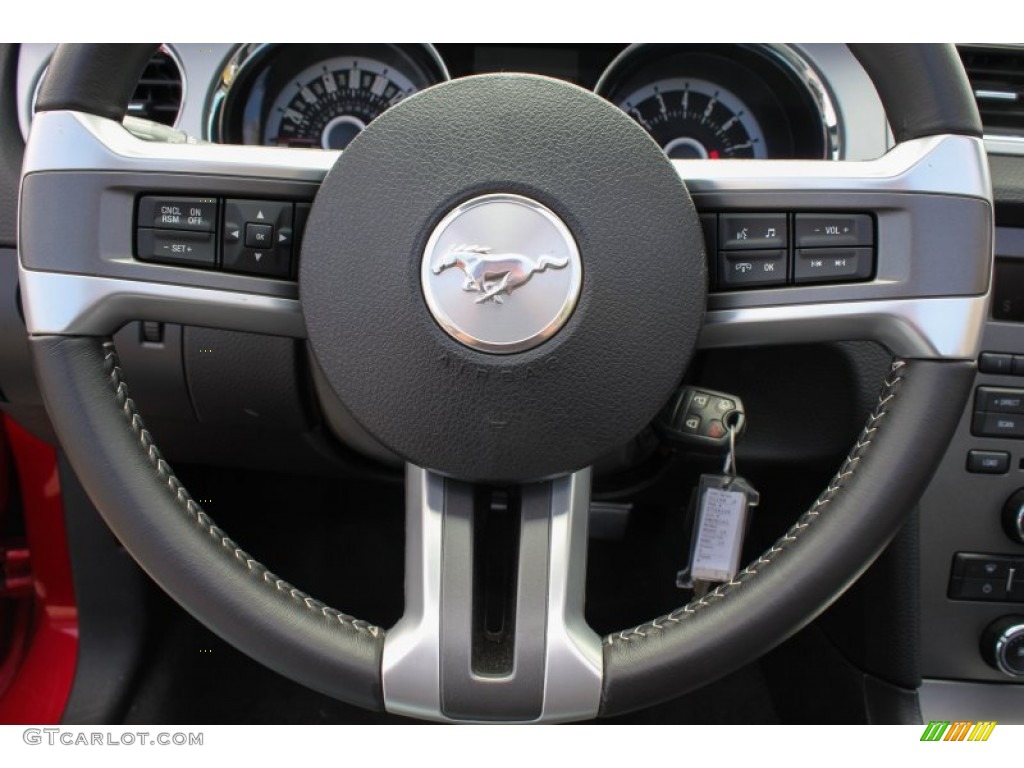 2013 Ford Mustang V6 Premium Convertible Controls Photo #80716160