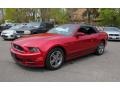 2013 Red Candy Metallic Ford Mustang V6 Premium Convertible  photo #17