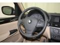 Sand Beige Steering Wheel Photo for 2014 BMW X3 #80716349