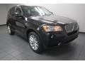 2014 Black Sapphire Metallic BMW X3 xDrive28i  photo #1