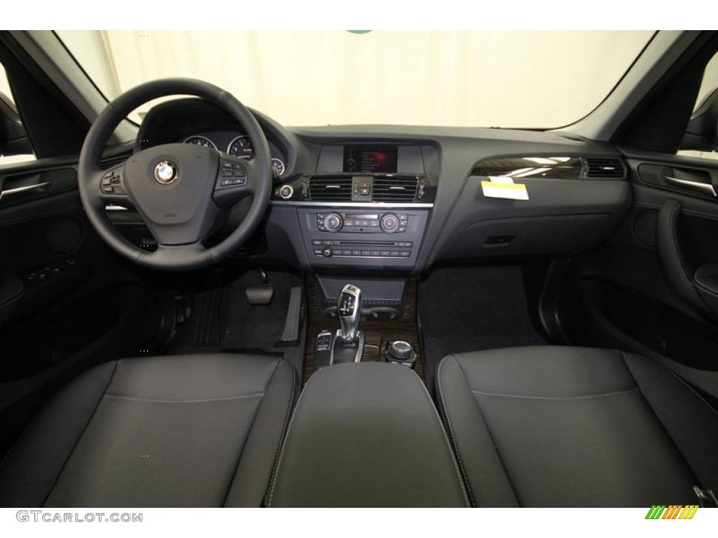 2014 BMW X3 xDrive28i Black Dashboard Photo #80716454