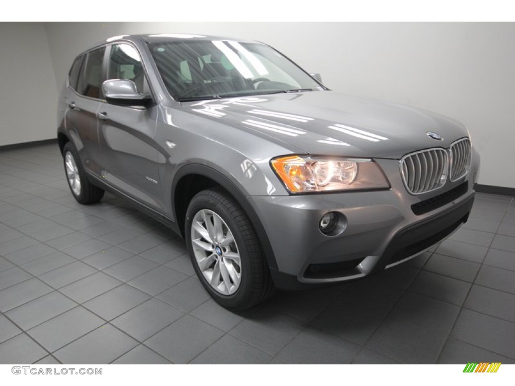 Space Gray Metallic 2014 BMW X3 xDrive28i Exterior Photo #80716860