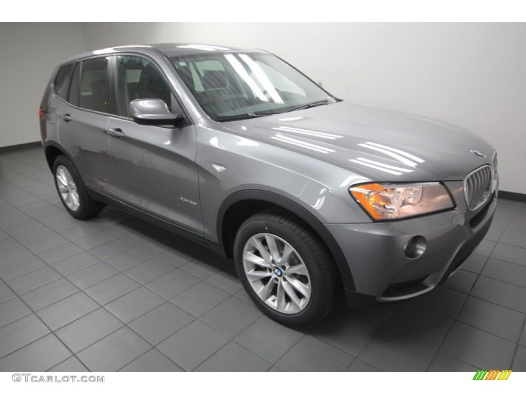 Space Gray Metallic 2014 BMW X3 xDrive28i Exterior Photo #80716938