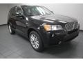 Black Sapphire Metallic 2014 BMW X3 xDrive28i Exterior