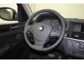Black 2014 BMW X3 xDrive28i Steering Wheel