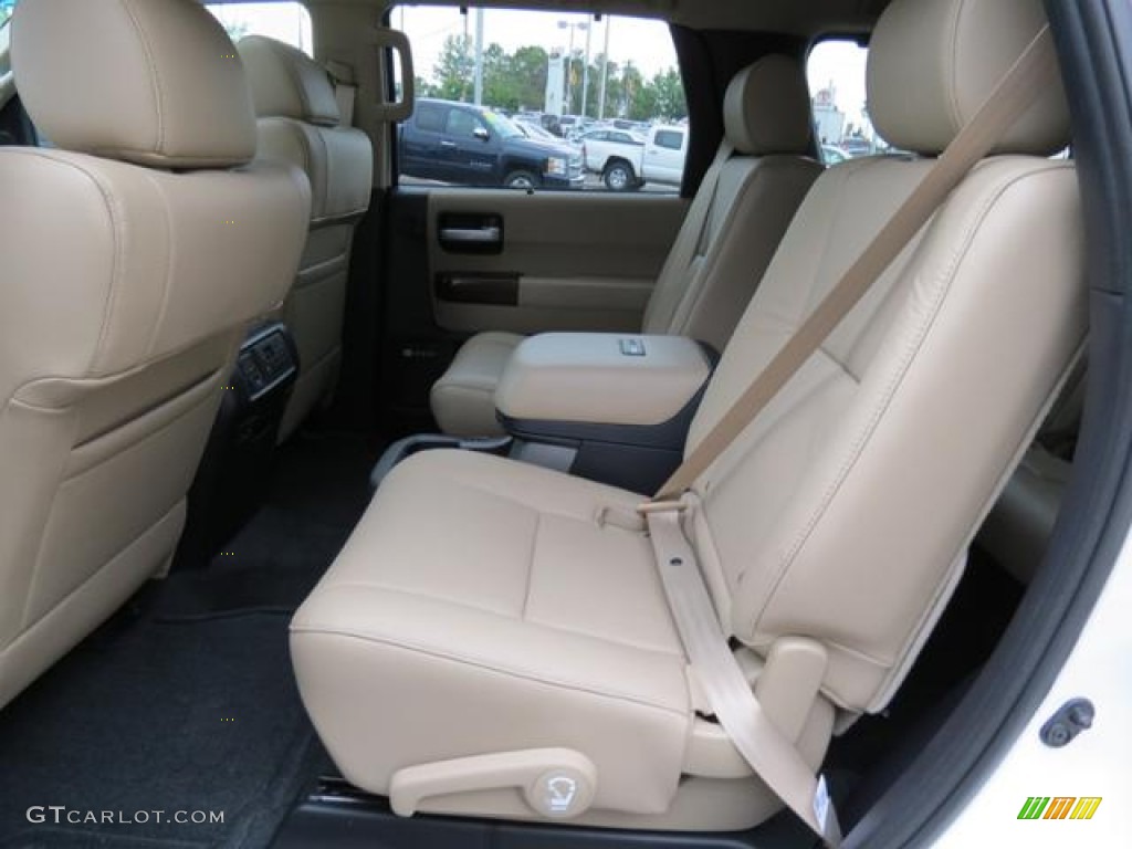 2013 Toyota Sequoia Platinum Rear Seat Photo #80718947