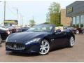Blu Oceano (Blue Metallic) 2013 Maserati GranTurismo Convertible GranCabrio Sport