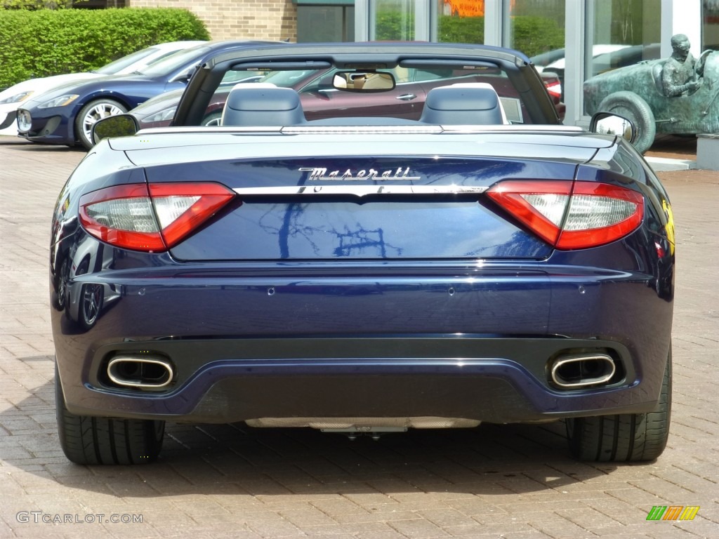 Blu Oceano (Blue Metallic) 2013 Maserati GranTurismo Convertible GranCabrio Sport Exterior Photo #80719307