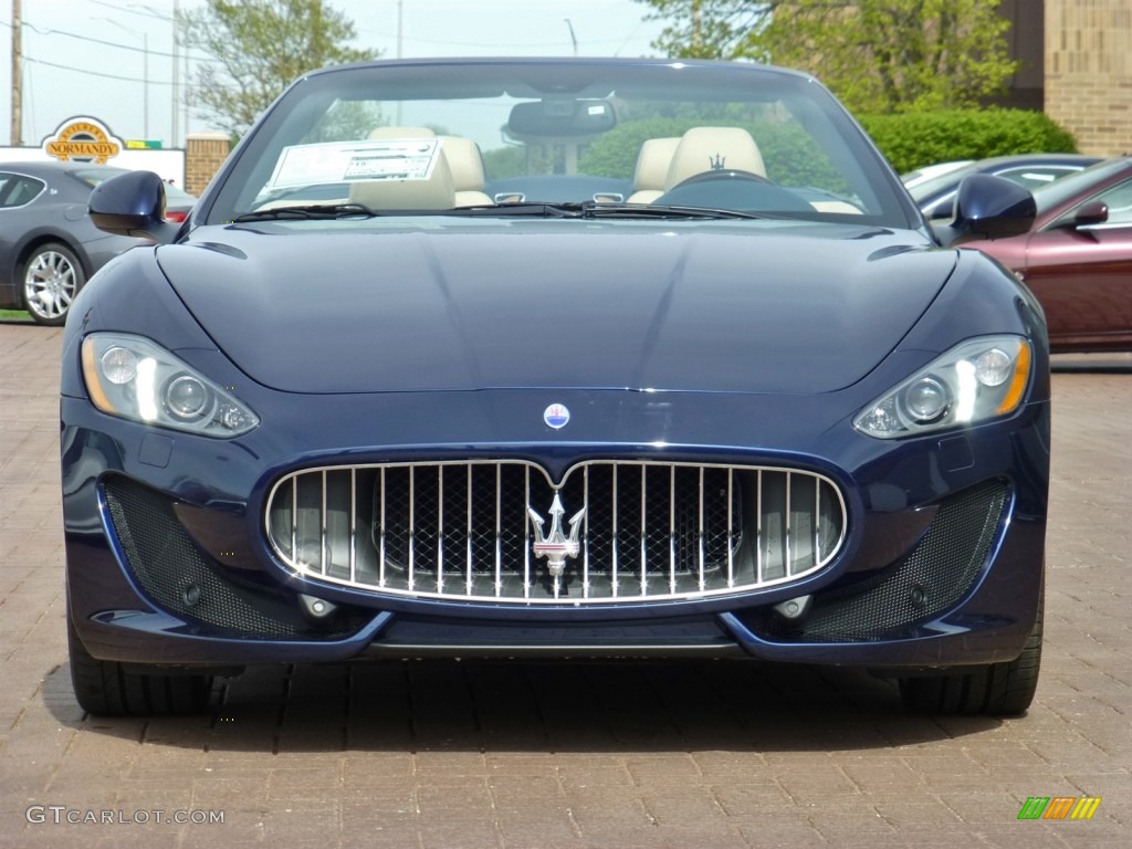 Blu Oceano (Blue Metallic) 2013 Maserati GranTurismo Convertible GranCabrio Sport Exterior Photo #80719453