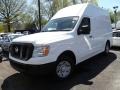 2012 Blizzard White Nissan NV 2500 HD S High Roof  photo #1