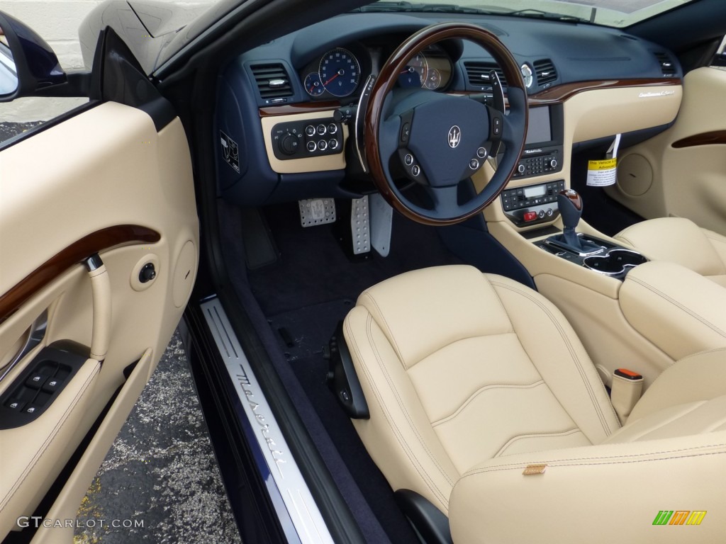 Sabbia Interior 2013 Maserati GranTurismo Convertible GranCabrio Sport Photo #80719640