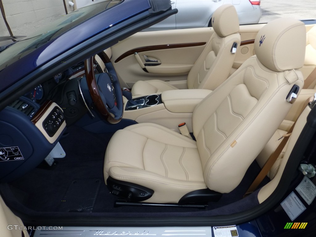 Sabbia Interior 2013 Maserati GranTurismo Convertible GranCabrio Sport Photo #80719670