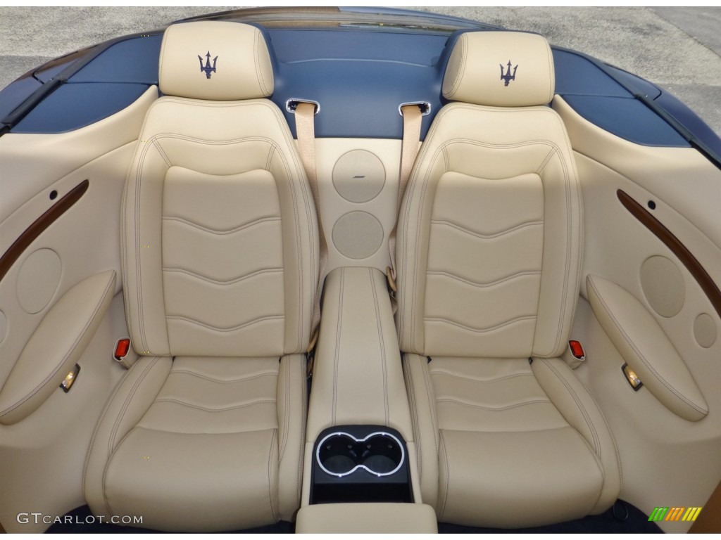 2013 Maserati GranTurismo Convertible GranCabrio Sport Rear Seat Photos