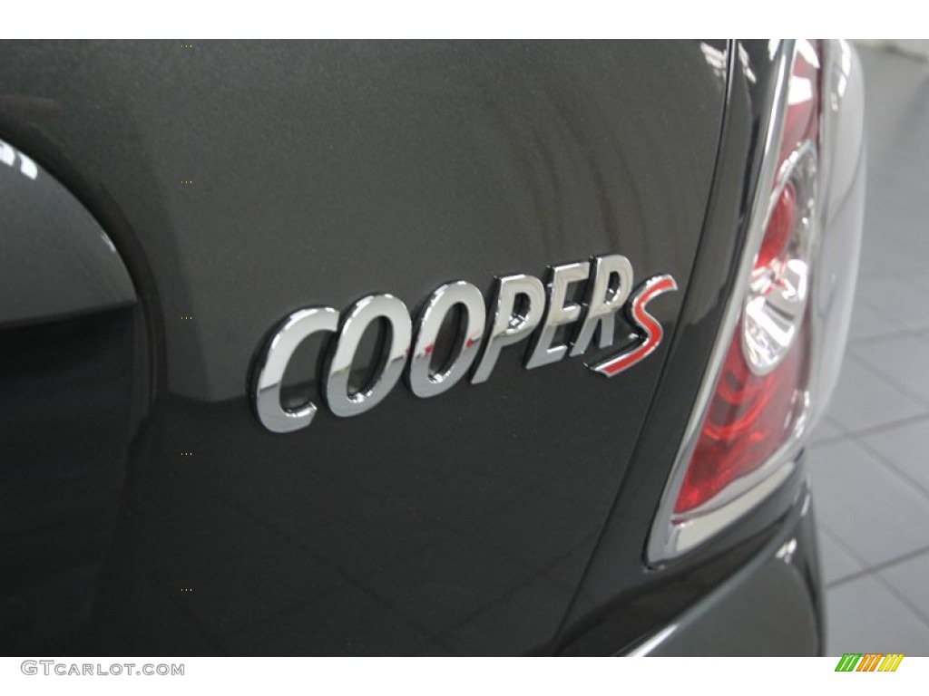 2013 Cooper S Hardtop Bayswater Package - Eclipse Gray Metallic / Bayswater Punch Rocklike Anthracite Leather photo #28