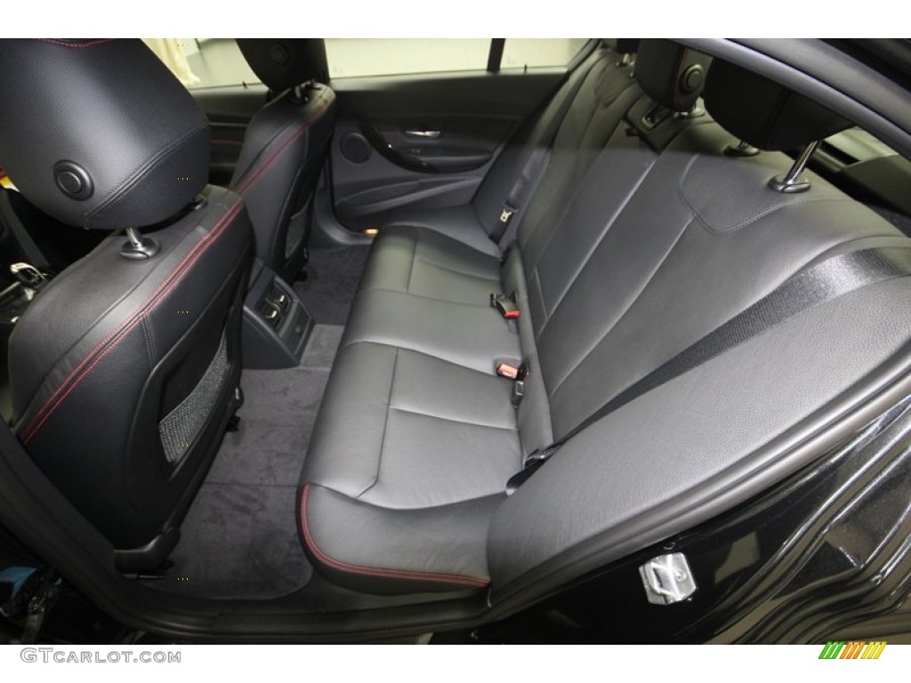 2013 BMW 3 Series 328i Sedan Rear Seat Photo #80721530