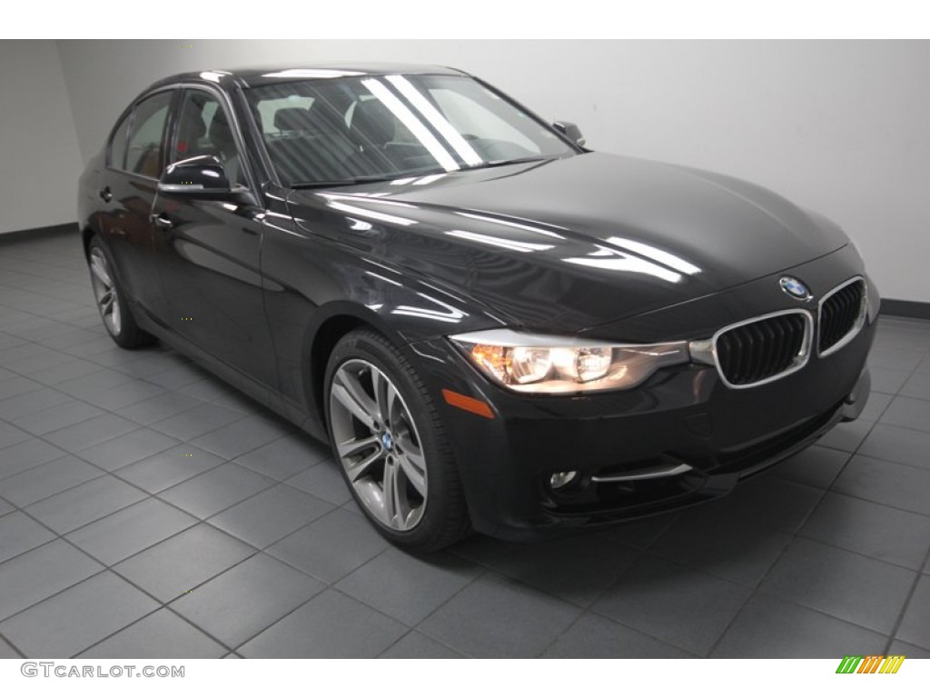 Black Sapphire Metallic 2013 BMW 3 Series 328i Sedan Exterior Photo #80721590