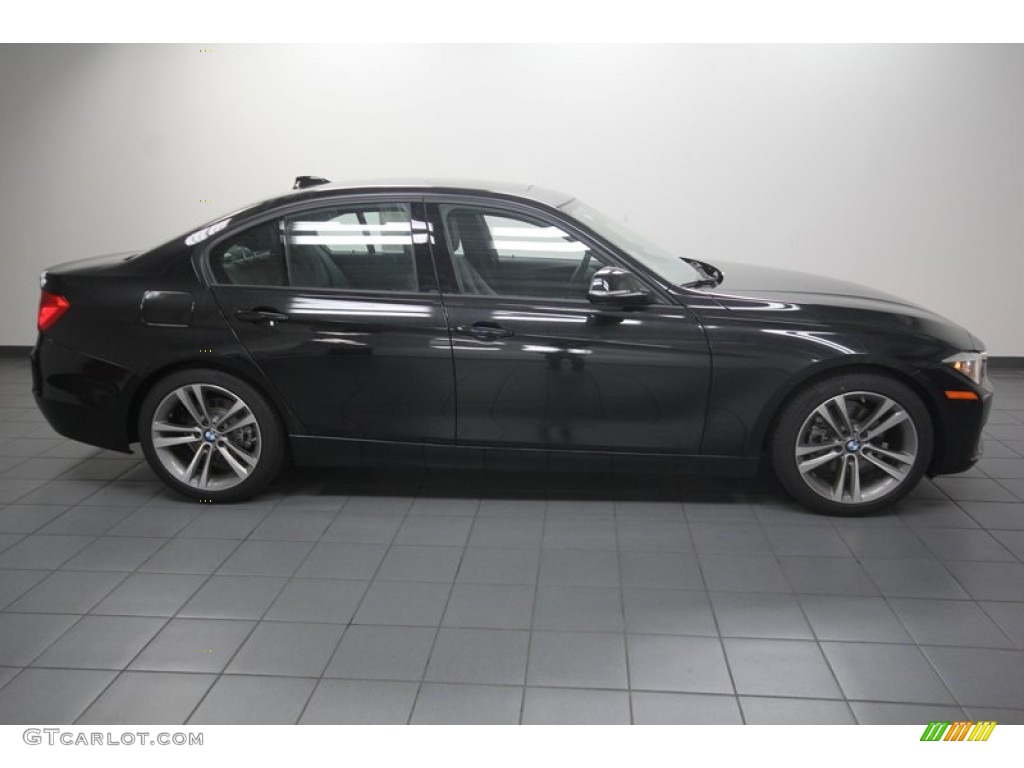 Black Sapphire Metallic 2013 BMW 3 Series 328i Sedan Exterior Photo #80721593