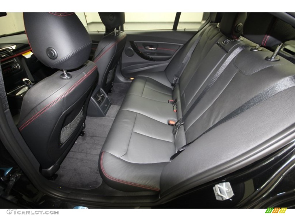 2013 BMW 3 Series 328i Sedan Rear Seat Photo #80721620