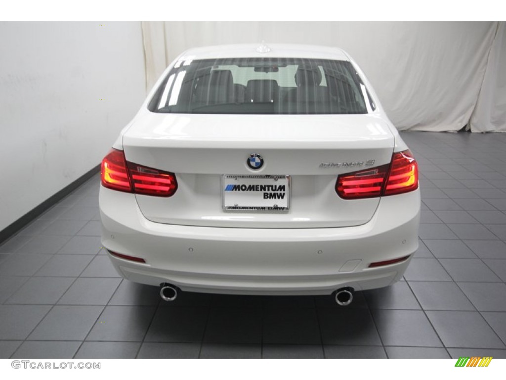 2013 3 Series ActiveHybrid 3 Sedan - Alpine White / Black photo #10