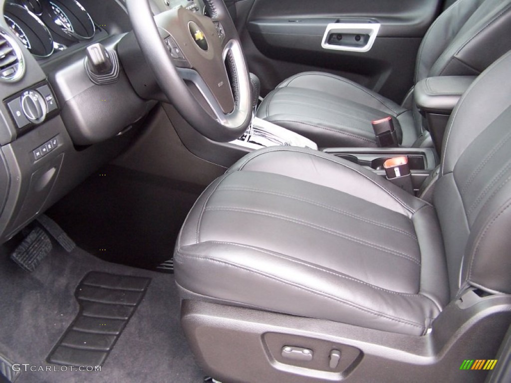 Black Interior 2013 Chevrolet Captiva Sport LT Photo #80722409