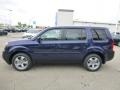 2013 Obsidian Blue Pearl Honda Pilot EX 4WD  photo #6