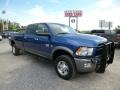 2011 Deep Water Blue Pearl Dodge Ram 3500 HD SLT Outdoorsman Crew Cab 4x4 #80723490