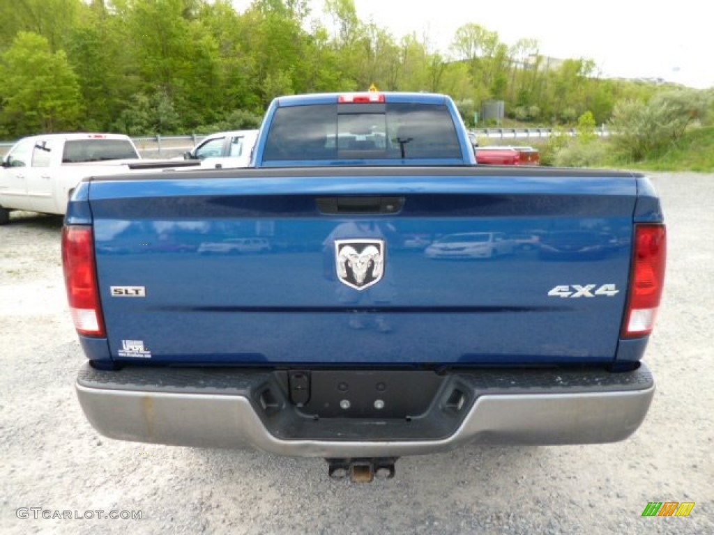 2011 Ram 3500 HD SLT Outdoorsman Crew Cab 4x4 - Deep Water Blue Pearl / Light Pebble Beige/Bark Brown photo #6