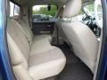 2011 Dodge Ram 3500 HD Light Pebble Beige/Bark Brown Interior Rear Seat Photo