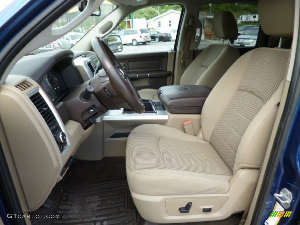 2011 Dodge Ram 3500 HD SLT Outdoorsman Crew Cab 4x4 Front Seat Photo #80724378