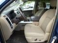2011 Dodge Ram 3500 HD Light Pebble Beige/Bark Brown Interior Front Seat Photo